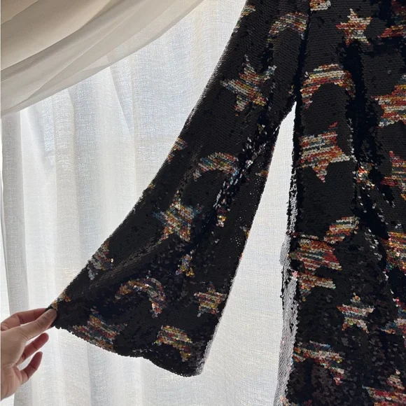 Nasty Gal Multicolor Sequin Blazer - Picture 3 of 4